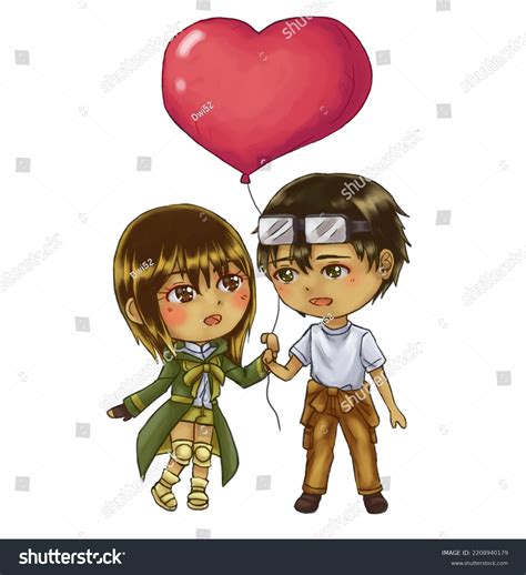 Gambar anime couple terpisah yang imut